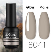 Load image into Gallery viewer, Colorful Glossy Gel Nail Polish 8ml Modern Permanent UV LED Nails Gel Luxury Fashion For Women and Girls Shine Design
