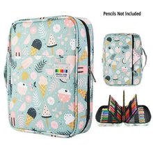 Load image into Gallery viewer, Colorful Large Capacity Pencil Bag Organizer Portable Multilayer Holder  Big Pencil Bag
