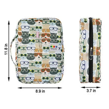 Load image into Gallery viewer, Colorful Large Capacity Pencil Bag Organizer Portable Multilayer Holder  Big Pencil Bag
