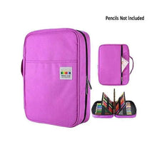 Load image into Gallery viewer, Colorful Large Capacity Pencil Bag Organizer Portable Multilayer Holder  Big Pencil Bag
