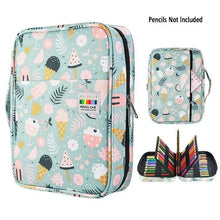 Load image into Gallery viewer, Colorful Large Capacity Pencil Bag Organizer Portable Multilayer Holder  Big Pencil Bag
