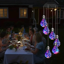Load image into Gallery viewer, Colorful Lights Solar Wind Chimes for Outside

