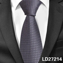 Load image into Gallery viewer, Colorful Men Necktie Business Wedding Fashion Various Colors Easy Match Ties For Men Men's Necktie Classic Tie Business Suit Accessory Elegant Tie
