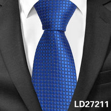 Load image into Gallery viewer, Colorful Men Necktie Business Wedding Fashion Various Colors Easy Match Ties For Men Men's Necktie Classic Tie Business Suit Accessory Elegant Tie
