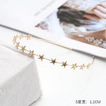Load image into Gallery viewer, Colorful Rhinestone Flower Leaf Hair Hoop Headband Hairband for Women Girls Bezel Hair Band Hair Accessories Flower and Leaves Crown Hair Band for Bride and Bridesmaids
