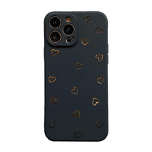 Load image into Gallery viewer, Colorful Silicone Case Soft Protection Cute Pattern Cute Little Heart Phone Case For iPhone 14 Pro Max 13 12 11 X XR XS Max 7 8 Plus Silicone Camera Back Case Cover

