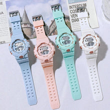 Load image into Gallery viewer, Colour Girls Watches Minimalist Fashion Stylish Waterproof Digital Children Watch Kids Digital Watches For Girls Boys Waterproof Multi-Functional Wristwatches For Children
