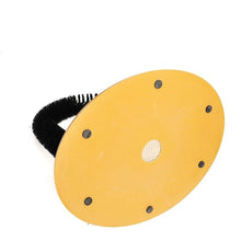 Load image into Gallery viewer, Comfortable Arch Cats Massager Pet Cat Itching Grooming Supplies Round Fleece Base Kitten Toy Scratching Device Brush For Cat Arch Self Grooming and Massaging Brush Toy Pet Scratcher Pads Hair Cleaner
