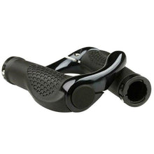 Load image into Gallery viewer, Comfortable Bicycle Handlebar End Cap Bike Rubber Anti-Skid Handle Bar Grip Cycling Lock-On Ends Ergonomics Non-Slip Mountain Bike Handlebar Comfortable Shock Absorption Rubber Grips
