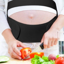Load image into Gallery viewer, Comfortable Elastic Maternity Support Black Band
