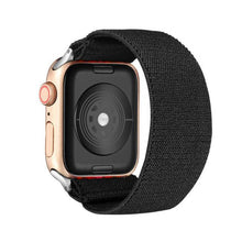 Load image into Gallery viewer, Comfortable Elastic Scrunchie Strap Band For Watch Women Bracelet Compatible With Watch Band 41mm 40mm 38mm Women Girls Adjustable Elastic Nylon Strap Solo Loop Replacement Lightweight Wristband For Watches
