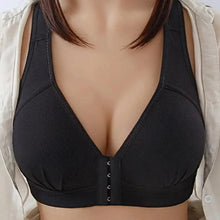 Load image into Gallery viewer, Comfortable Seamless Bra For Women Fashion Push Up Bras Wire Free Lingerie Full Cup Bralette Cotton Underwear Brassiere Front Closure
