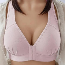 Load image into Gallery viewer, Comfortable Seamless Bra For Women Fashion Push Up Bras Wire Free Lingerie Full Cup Bralette Cotton Underwear Brassiere Front Closure
