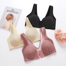 Load image into Gallery viewer, Comfortable Seamless Bra For Women Fashion Push Up Bras Wire Free Lingerie Full Cup Bralette Cotton Underwear Brassiere Front Closure
