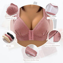 Load image into Gallery viewer, Comfortable Seamless Bra For Women Fashion Push Up Bras Wire Free Lingerie Full Cup Bralette Cotton Underwear Brassiere Front Closure
