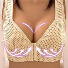 Load image into Gallery viewer, Comfortable Seamless Bra For Women Fashion Push Up Bras Wire Free Lingerie Full Cup Bralette Cotton Underwear Brassiere Front Closure
