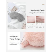 Load image into Gallery viewer, Comfortable Soft Plush Sleep Eye Mask Sleeping Masks Night Eyeshade Women Traveling Eye Patch Cute Design Cozy Fluffy Eye Mask
