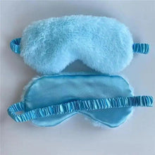 Load image into Gallery viewer, Comfortable Soft Plush Sleep Eye Mask Sleeping Masks Night Eyeshade Women Traveling Eye Patch Cute Design Cozy Fluffy Eye Mask
