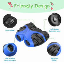 Load image into Gallery viewer, Compact High Resolution Shockproof Binoculars for Kids
