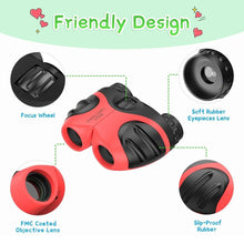 Load image into Gallery viewer, Compact High Resolution Shockproof Binoculars for Kids
