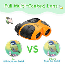 Load image into Gallery viewer, Compact High Resolution Shockproof Binoculars for Kids
