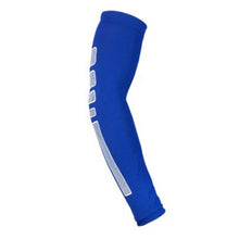 Load image into Gallery viewer, Compression Sleeve Sports Arm Cover Basketball Cycling Arm Warmer Summer Running UV Protection Volleyball UV Sun Protection Cooling Arm Sleeves Compression Sports Cover Up Arm Sleeve For Biking Cycling Outdoor Sports
