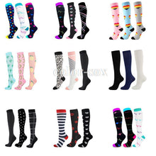Load image into Gallery viewer, Compression Socks Athletic Best Graduated Breathable Nursing Socks Fit Running Outdoor Sports Socks Hiking Socks For Athlete Men And Women
