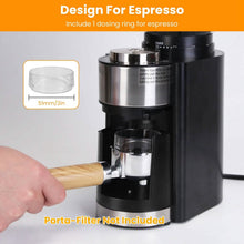 Load image into Gallery viewer, Conical Bur Coffee Bean Electric Grinder with 25 Grind Settings
