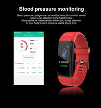 Load image into Gallery viewer, Connected Child Smart Sport Watch For Girls Boys Students Wrist Clock Electronic LED Digital Child Wrist Watch Fitness Tracker With Heart Rate Monitor Waterproof Activity Tracker With Sport Modes Sleep Monitor Fitness Watch With Call SMS Reminder
