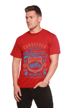 Load image into Gallery viewer, Conqueror Speedway Men's Bamboo Viscose/Organic Cotton Short Sleeve Graphic T-Shirt
