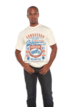 Load image into Gallery viewer, Conqueror Speedway Men's Bamboo Viscose/Organic Cotton Short Sleeve Graphic T-Shirt
