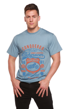 Load image into Gallery viewer, Conqueror Speedway Men's Bamboo Viscose/Organic Cotton Short Sleeve Graphic T-Shirt
