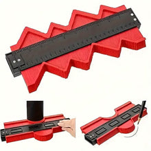 Load image into Gallery viewer, Contour Gauge Profile Tool Outline Measuring Plastic Ruler
