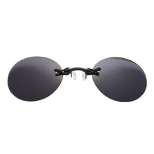 Load image into Gallery viewer, Convenient And Lightweight Sun Protection Sunglasses New Clip On Nose Glasses New Round Rimless Matrix Shape Sunglasses For Men &amp; Women  Mini Frameless Vintage Sunglasses For men
