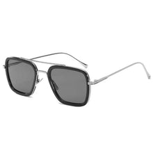 Load image into Gallery viewer, Cool Glasses Modern  Elegant Cosplay Vintage Retro  Sunglasses Vintage Aviator Square Sunglasses for Men Gold Frame Retro  Classic Sunglasses
