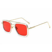 Load image into Gallery viewer, Cool Glasses Modern  Elegant Cosplay Vintage Retro  Sunglasses Vintage Aviator Square Sunglasses for Men Gold Frame Retro  Classic Sunglasses

