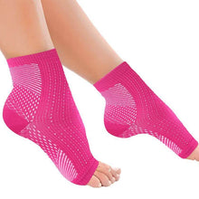 Load image into Gallery viewer, Copper-Infused Plantar Fasciitis Compression Foot Sleeves
