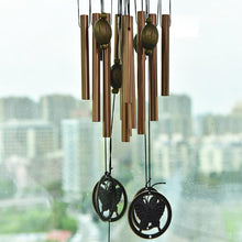 Load image into Gallery viewer, Copper Wind Chimes Bells Copper Tubes Metal Pipe Wind Chimes Rust-Proof Copper Wind Chimes For Garden Patio Yard And Home Decoration Door Hanging Ornament Outdoor Yard Garden Home
