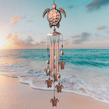 Load image into Gallery viewer, Copper Wind Chimes Outdoor Classic Wind Chimes Memorial Wind Chime Gifts for Grand Mother Garden Yard Decor Gift

