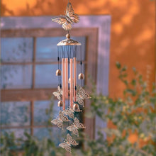 Load image into Gallery viewer, Copper Wind Chimes Outdoor Classic Wind Chimes Memorial Wind Chime Gifts for Grand Mother Garden Yard Decor Gift
