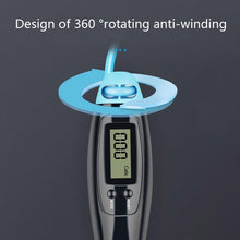 Load image into Gallery viewer, Cordless Electronic Skipping Rope Gym Fitness Cordless Skipping Smart Jump Rope With LCD Screen Counting Speed Skipping Rope With Calorie Counter Adjustable Digital Weighted Jumping Rope For Fitness Exercise Cordless Jump Rope Suitable For Women
