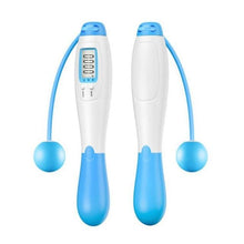 Load image into Gallery viewer, Cordless Electronic Skipping Rope Gym Fitness Cordless Skipping Smart Jump Rope With LCD Screen Counting Speed Skipping Rope With Calorie Counter Adjustable Digital Weighted Jumping Rope For Fitness Exercise Cordless Jump Rope Suitable For Women
