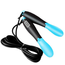Load image into Gallery viewer, Cordless Electronic Skipping Rope Gym Fitness Cordless Skipping Smart Jump Rope With LCD Screen Counting Speed Skipping Rope With Calorie Counter Adjustable Digital Weighted Jumping Rope For Fitness Exercise Cordless Jump Rope Suitable For Women
