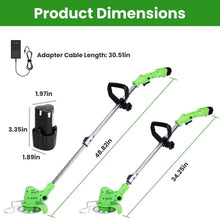 Load image into Gallery viewer, Cordless Rechargeable Grass Trimmer

