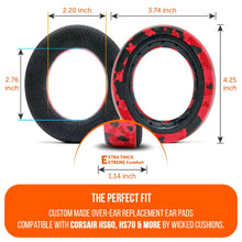 Load image into Gallery viewer, Corsair HS50, HS60, and HS70 Earpads - WC FreeZe Cooling Gel

