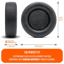 Load image into Gallery viewer, Upgraded Corsair Virtuoso Ear pads
