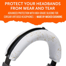 Load image into Gallery viewer, Corsair Virtuoso Silicone Headband Cover - WC BandZ Virtuoso
