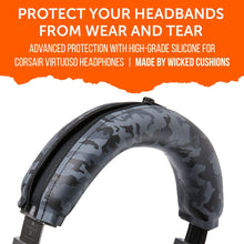 Load image into Gallery viewer, Corsair Virtuoso Silicone Headband Cover - WC BandZ Virtuoso
