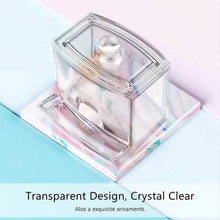 Load image into Gallery viewer, Cotton Swab Holder Cotton Ball Dispenser Organizer Clear  Storage Containers
