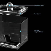 Load image into Gallery viewer, Cotton Swab Holder Cotton Ball Dispenser Organizer Clear  Storage Containers
